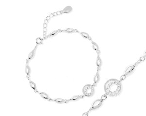 Srebrna bransoletka Próby 925 gr. 4.82