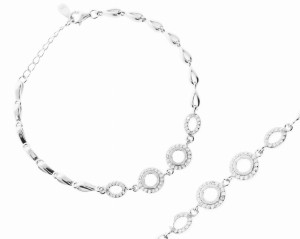 Srebrna bransoletka Próby 925 gr. 5.55