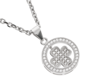 Srebrna zawieszka z cyrkoniami Próba 925 gr. 2.74