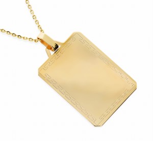 Złota zawieszka blaszka Próby 585 gr. 3.5