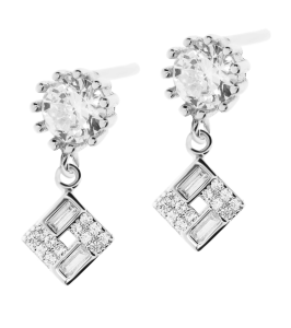 Srebrne kolczyki Próby 925 gr. 1.76