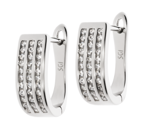 Srebrne kolczyki Próby 925