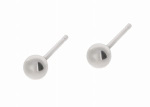 Srebrne kolczyki kulki Próba 925 gr. 0.76