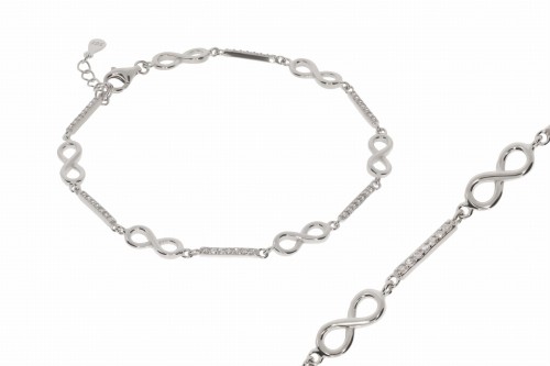 Srebrna bransoletka Próby 925