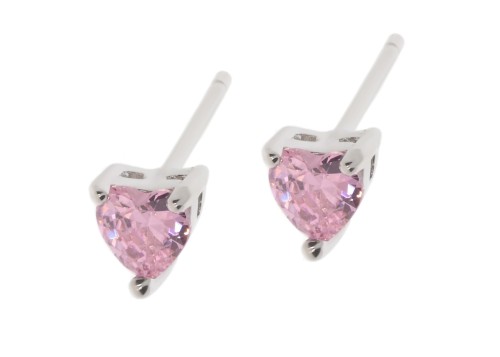 Srebrne kolczyki rodowane Próby 925