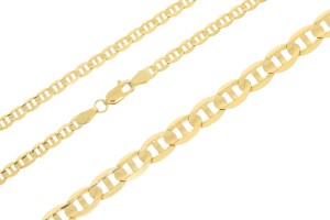 Złoty łańcuszek pełny gucci Próby 585 gr. 7.91