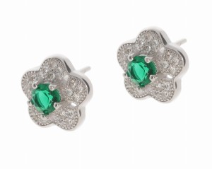 Srebrne kolczyki z cyrkoniami Próba 925 gr. 2.14