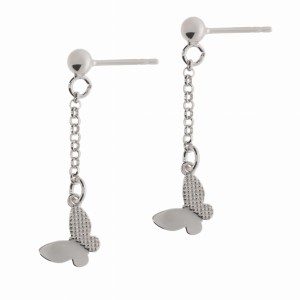 Srebrne kolczyki wiszące Próby 925 gr. 1.99