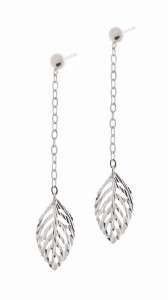 Srebrne kolczyki wiszące Próby 925 gr. 2.25