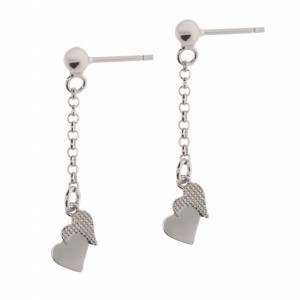 Srebrne kolczyki wiszące Próby 925 gr. 1.99