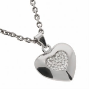 Srebrna zawieszka serce z cyrkoniami Próby 925 gr. 2.2