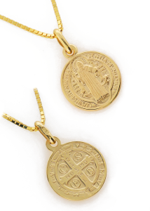 Złoty medalik Próby 585 gr. 1,35