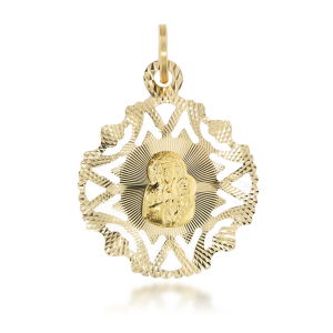 Złoty medalik Próby 585 gr. 0.92