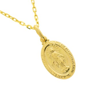 Złoty medalik Próby 585