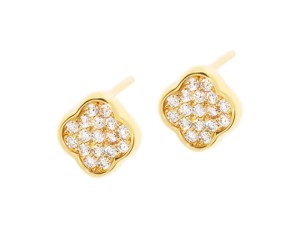 Złote kolczyki  Próby 585