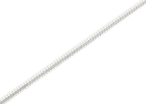 Srebrny łańcuszek nierodowany kostka pr. 925
