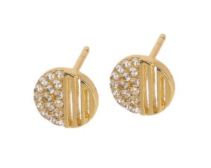 Złote kolczyki  Próby 585