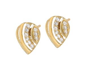 Złote kolczyki  Próby 585