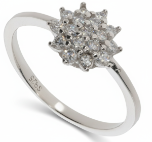 Srebrny pierścionek Próby 925