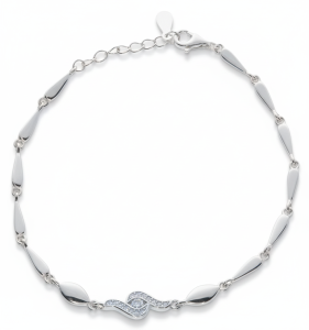 Srebrna bransoletka Próby 925