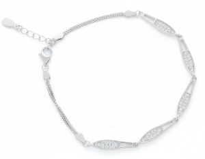 Srebrna bransoletka Próby 925