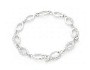 Srebrna bransoletka Próby 925