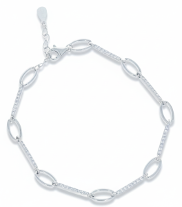 Srebrna bransoletka Próby 925