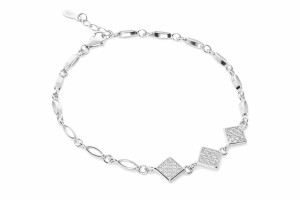 Srebrna bransoletka Próby 925