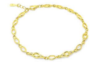 Srebrna bransoletka Próby 925