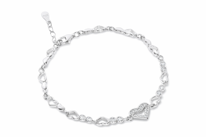 Srebrna bransoletka Próby 925