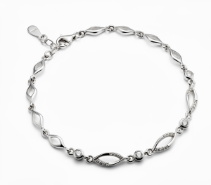 Srebrna bransoletka Próby 925