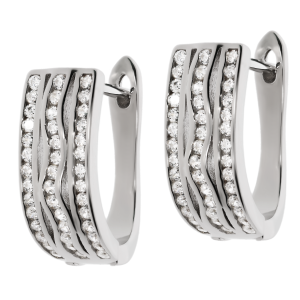 Srebrne kolczyki Próby 925 gr. 3.2