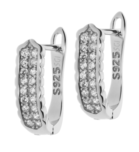 Srebrne kolczyki Próby 925