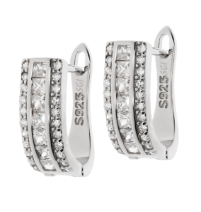 Srebrne kolczyki Próby 925 gr. 3.75